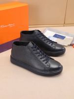 Мужские ботинки Santoni зимние