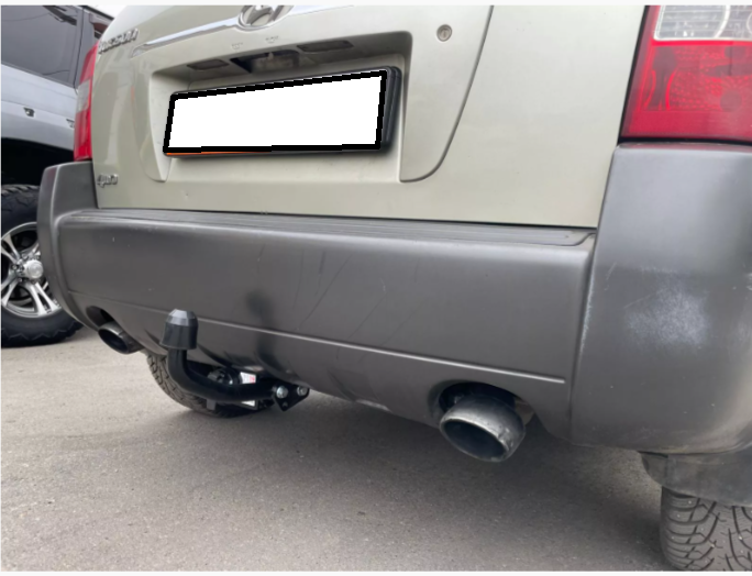 Фаркоп "Уникар" Hyundai Tucson, Kia Sportage I пок-е 7020