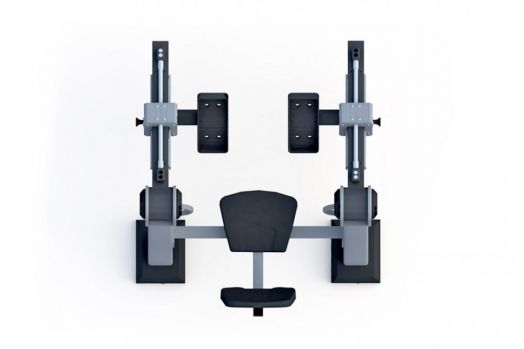 Тренажер силовой  уличный  "Жим ногами" ТР-5.02