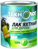 Лак Яхтный для Дерева Главный Технолог 0.75л Глянцевый, Алкидно-Уретановый, Износостойкий, Водостойкий.