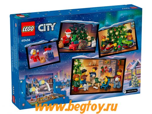 LEGO City 60436 Новогодний календарь, 2025