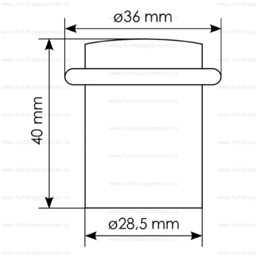 Дверной ограничитель Morelli DS3