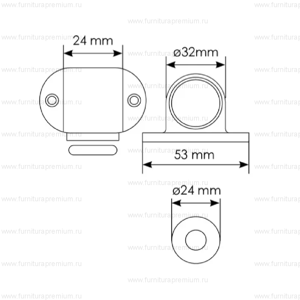 Дверной ограничитель Morelli MDS-1