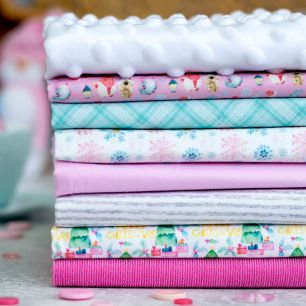 Набор тканей для творчества Яркий Новый год