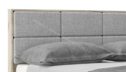Спальня К-1 ВЕНЕЦИЯ Дуб серый Крафт/Серый графит