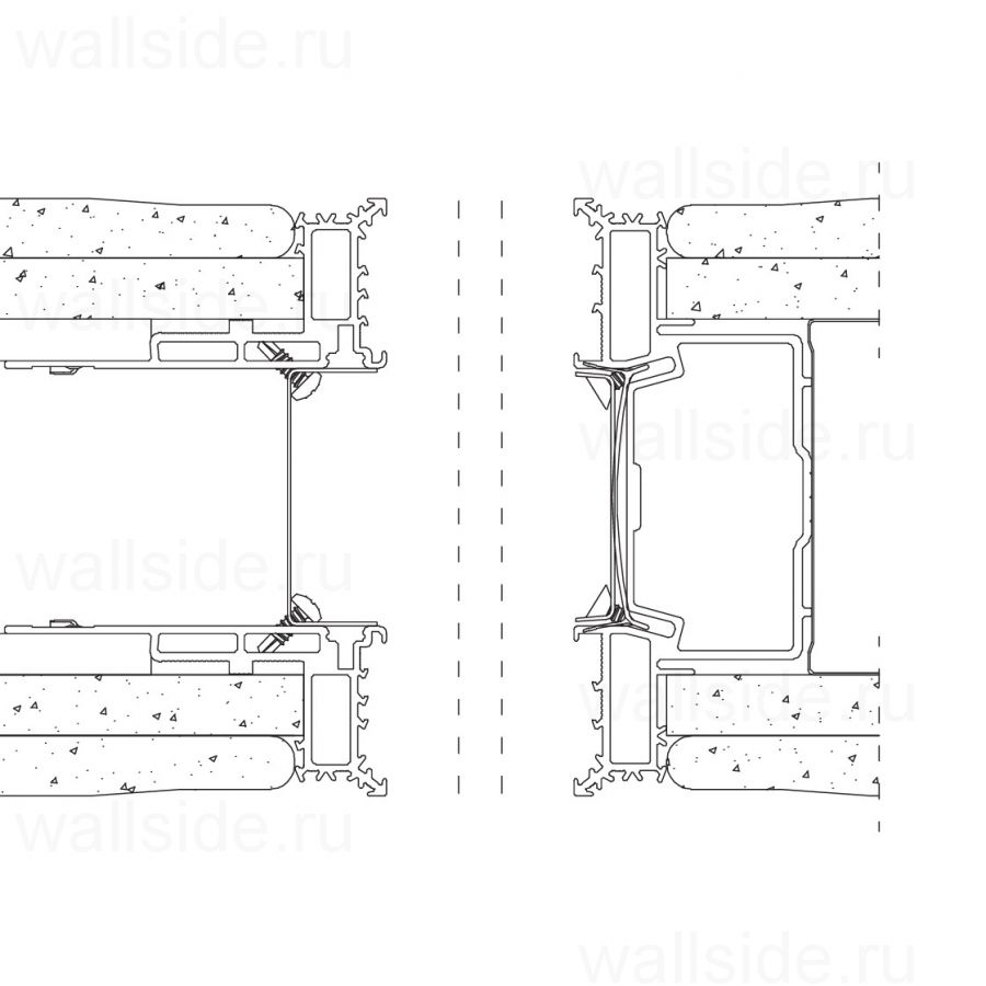 Пенал Rolapp Stealth для дверей высотой 2100 мм