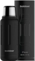 Термос чёрный bobber Flask 1000 Black Coffee в футляре