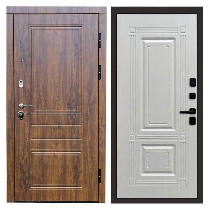 Входная дверь Termo-door Орегон Дуб Мадрид Лиственница с терморазрывом Металлическая