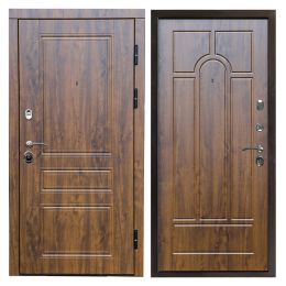 Входная дверь Termo-door Орегон Дуб Арка Дуб с терморазрывом Металлическая