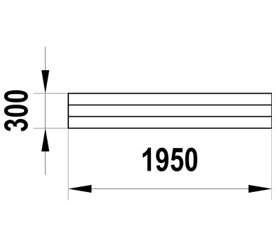 Лавка для отдыха W-04-009