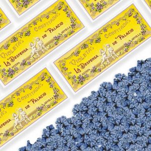 Леденцы засахаренные цветы фиалки La Despensa De Palacio Candied Violets box - 50 г Испания