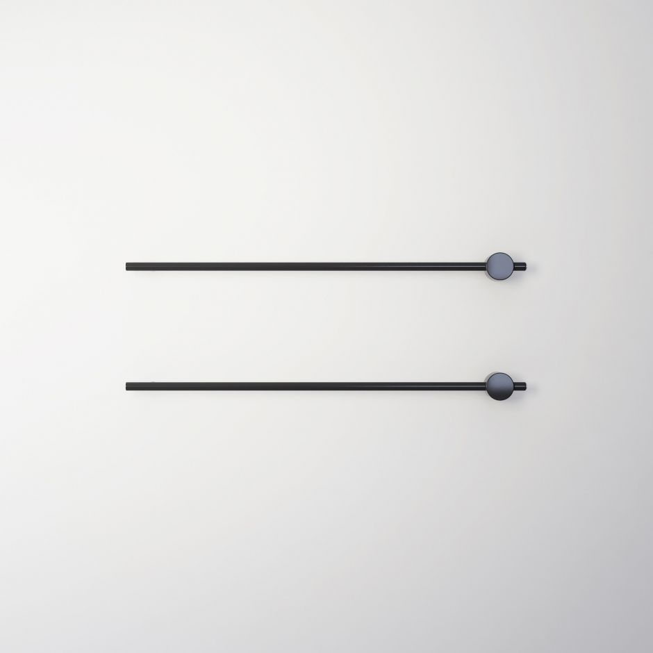 Электрический дизайнерский полотенцесушитель Broner Bruno 800 мм горизонтальный и вертикальный монтаж