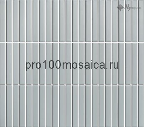 PP1292-02. Плитка мозаика белая керамика палки PORCELINE,  282*308*5 (NS Mosaic)