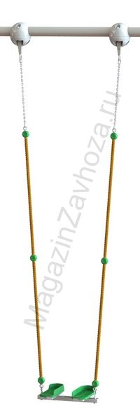 Качели для качания стоя высота 275 см с креплением на трубу