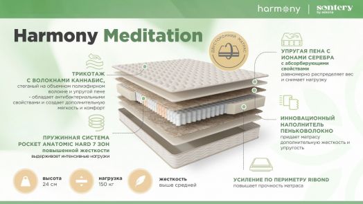 Матрас Askona Harmony Meditation 160*200