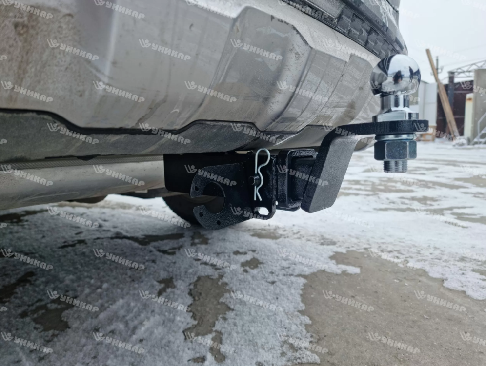 Фаркоп "Уникар" Hyundai Tucson IV поколение, Kia Sportage V поколение (под квадрат)
