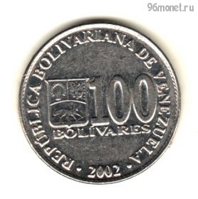 Венесуэла 100 боливаров 2002