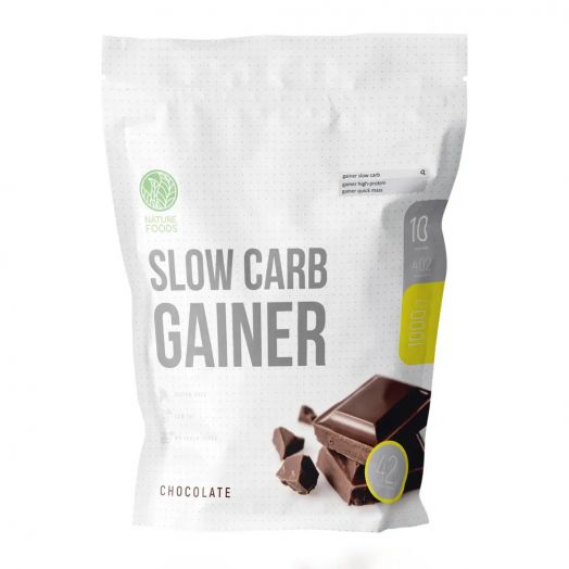 Nature Foods - Slow Carb Gainer 1000g