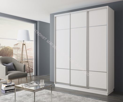 Шкаф-купе 3-х дверный FIX 24.8.8.8 Белый