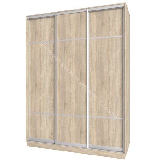 Шкаф-купе 3-х дверный FIX 24.8.8.8 Дуб Сонома