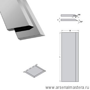 Новинка! Нож строгальный фуговальный HSS 18 процентов 610X30X3 610 x 30 x 3 мм Woodwork 73.610.30