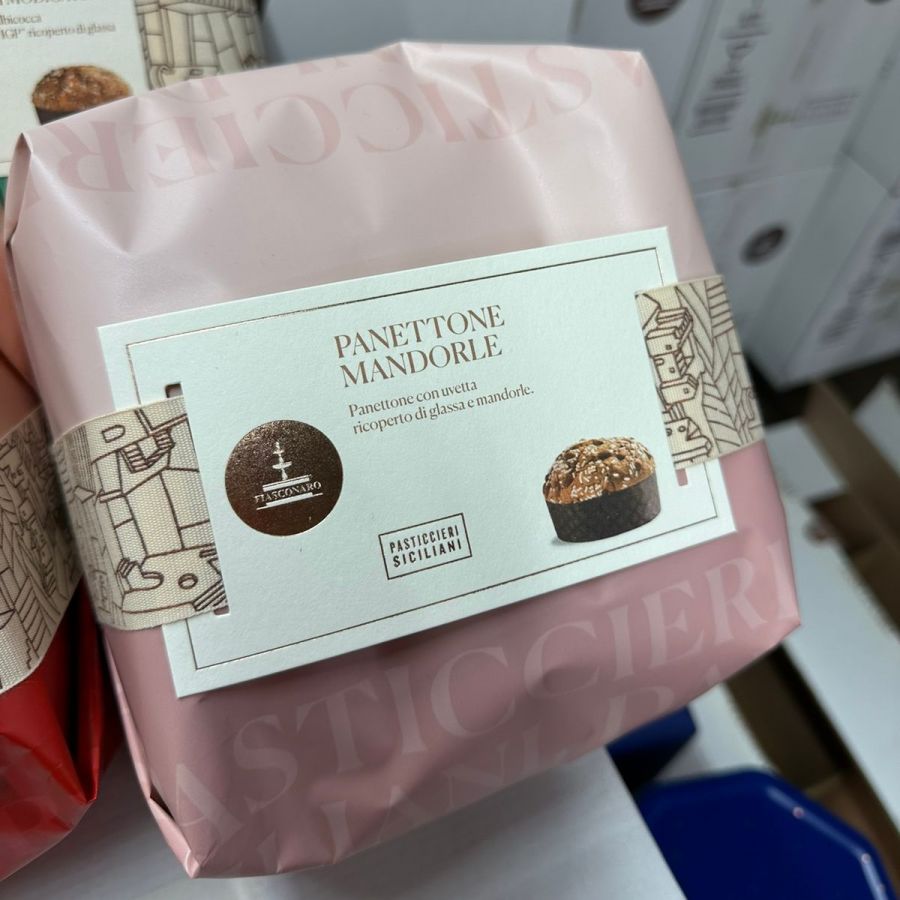 Панеттоне Миндальный Fiasconaro 750 г, Panettone Mandorle 750 g