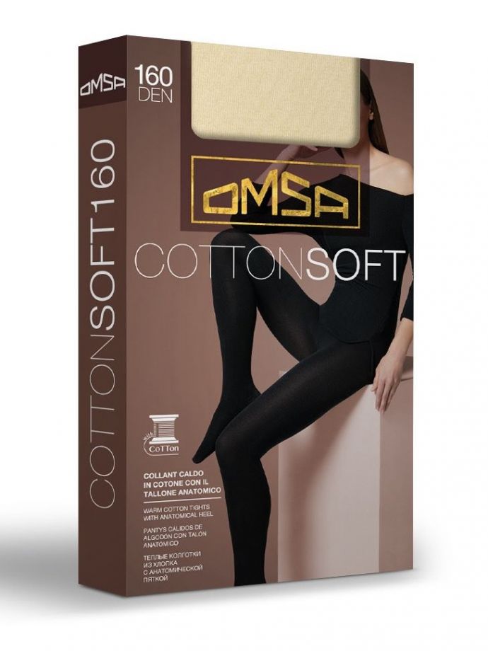 колготки OMSA Cotton Soft 160