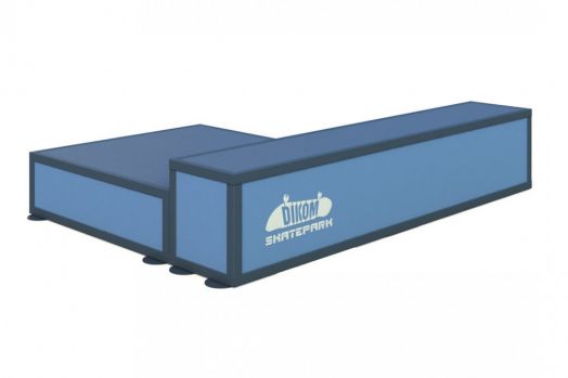 Элемент для скейт площадки Flat bank