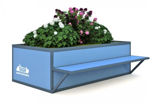 Элемент для скейт площадки Garden Bench