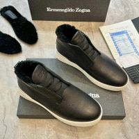 Высокие зимние кеды Zegna