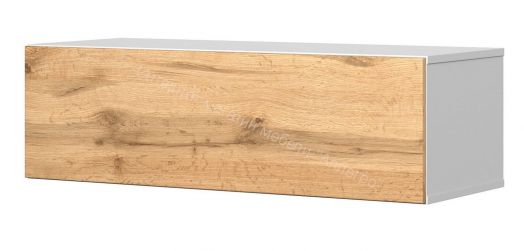 Тумба ТВ 120 SOMERO Белый/Дуб Вотан