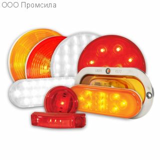 Фонарь контурный унив-й 170 жёлтый LED 12В GLZelle