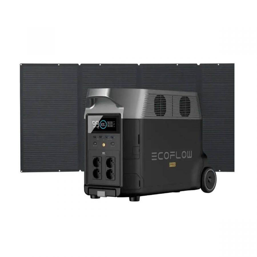 Комплект EcoFlow DELTA Pro + 1 солнечная панель 400W