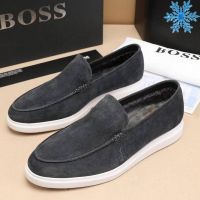 Мужские лоферы Hugo Boss зимние