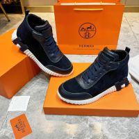 Мужские зимние ботинки Hermes (46 - 48)