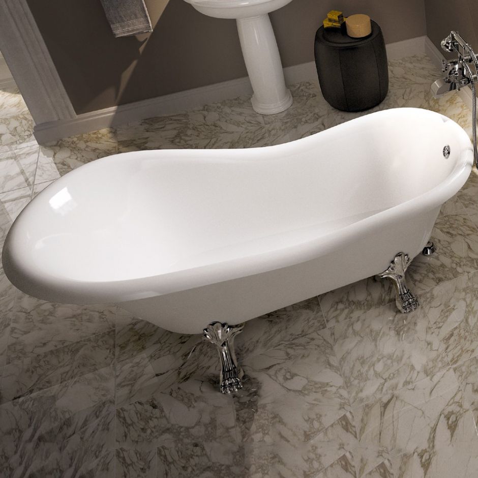 Ванна на декоративных лапах Flaminia Evergreen 170 EG170