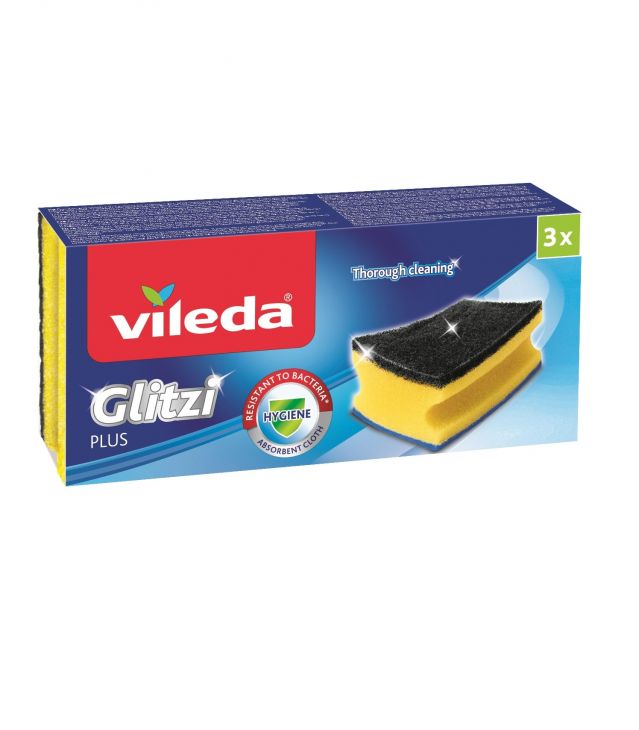 Vileda Glitzi PLUS для кастрюль 3 шт