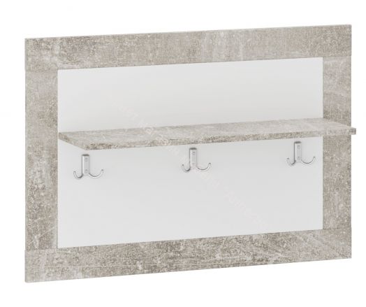 Вешалка МОНТАНА Аtelier/Белый глянец