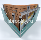 Расчет фасадной системы оцинкованной для фасадных панелей