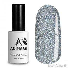 Akinami Color Gel Polish Star Glow 01