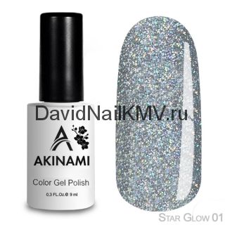 Akinami Color Gel Polish Star Glow 01