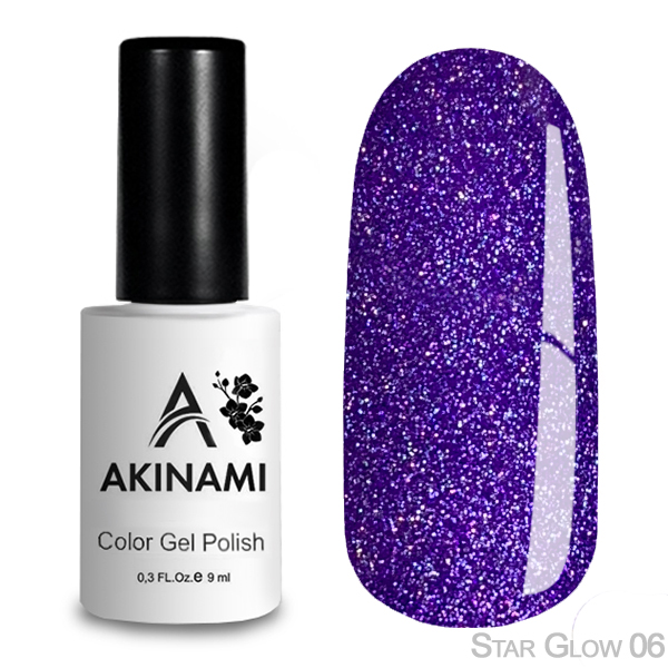 Akinami Color Gel Polish Star Glow 06