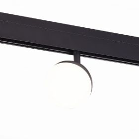 Светильник Магнитный Трековый ST-Luce ST358.436.07 Черный LED 1*7W 3000K 520Lm Ra>80 120° IP20 L120xW90xH192 48V / СТ Люче.