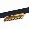 Светильник Магнитный Трековый ST-Luce ST805.246.12 Золотистый LED 1*12W 4000K 550Lm Ra>90 36° IP20 L220xW22xH117 48VV / СТ Люче.
