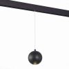 Светильник Магнитный Трековый Подвесной ST-Luce ST354.443.12 Черный LED 1*12W 4000K 750Lm Ra>80 36° IP20 D100xH92 48V / СТ Люче.