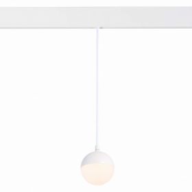 Светильник Магнитный Трековый Подвесной ST-Luce ST358.533.07 Белый LED 1*7W 3000K 520Lm Ra>80 120° IP20 D90xH90 48V / СТ Люче.