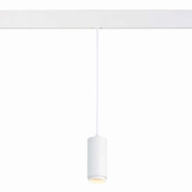 Светильник Магнитный Трековый Подвесной ZOOM ST-Luce ST357.543.06 Белый LED 1*6W 4000K 667Lm Ra>80 10-60° IP20 D60xH120 48V / СТ Люче.