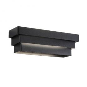 Светильник Настенный ST-Luce SL1588.401.01 Черный/Белый LED 1*12W 4000K / СТ Люче.
