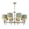 Люстра Подвесная ST-Luce SL1121.103.08 Никель/Оливковый E14 8*40W / СТ Люче.