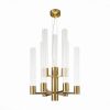 Люстра Подвесная ST-Luce SL1229.303.09 Латунь/Прозрачный GU10 9*5W / СТ Люче.